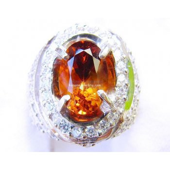 BATU PERMATA CITRINE QZ037  batu permata
