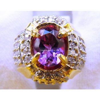 BATU PERMATA SPARKLING AMETHYST  batu permata